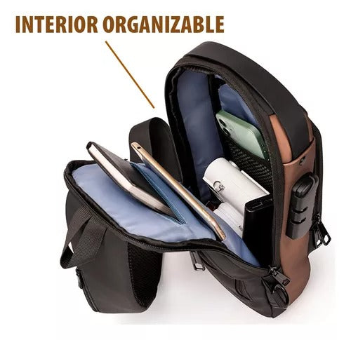 Mochila Riñonera Antirobo